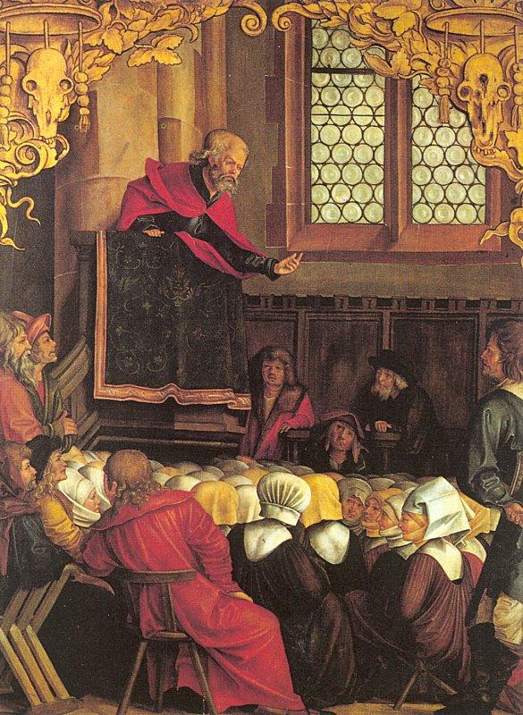 Hans Suss von Kulmbach The Sermon of St.Peter France oil painting art